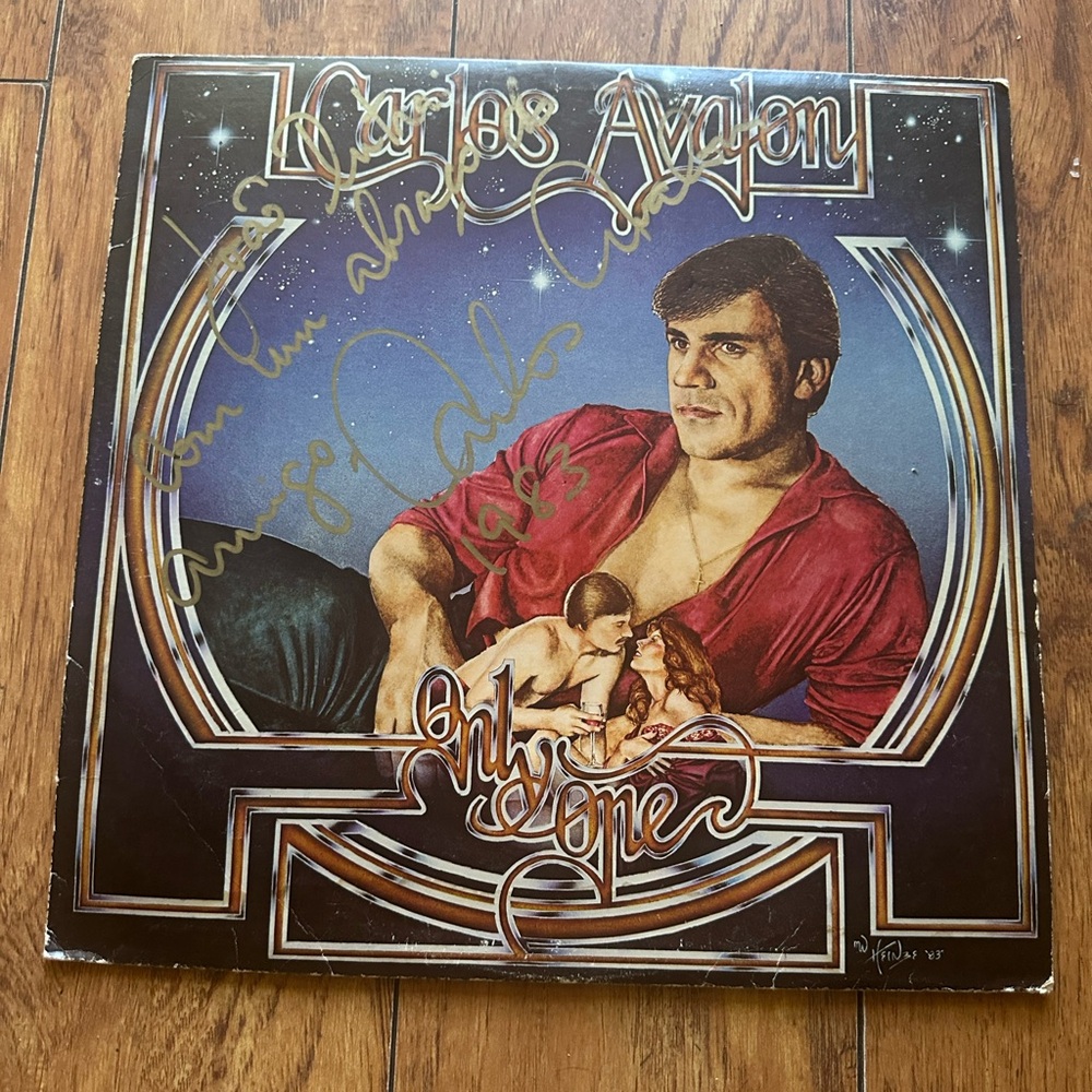 Carlos Avalon Vinyl Record Album